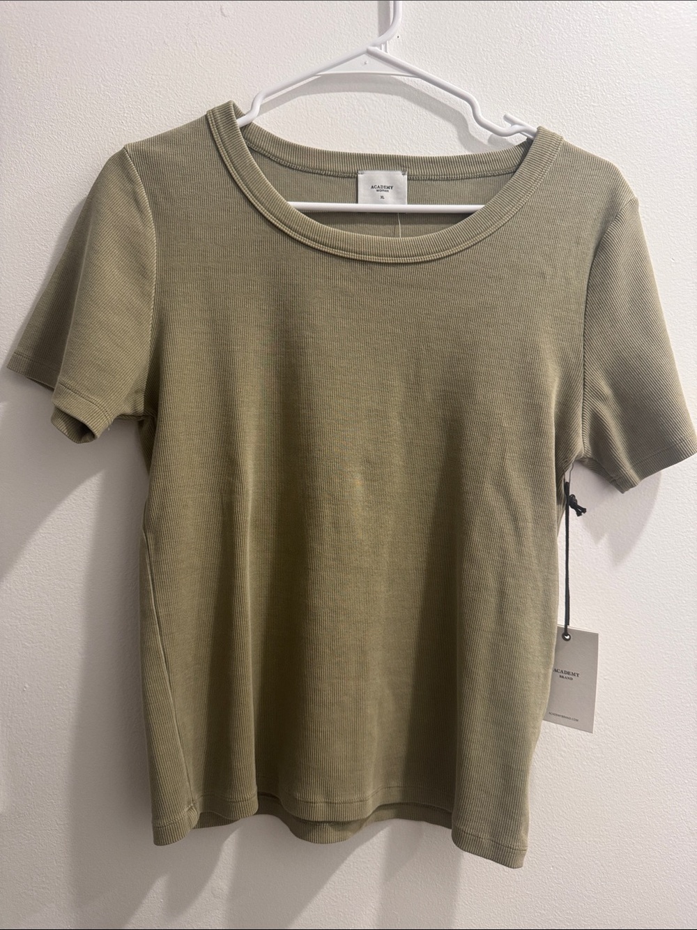 Academy Olive Short-Sleeve Crewneck Tee